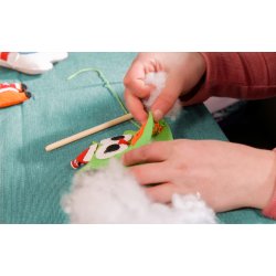 Felt Animal Ornaments - Totally Santa