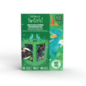 Scratch Art Lantern - Totally Twilight Dinosaur