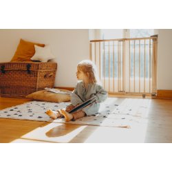 Sikkerhedsgitter - Natur, 58 x 93 cm