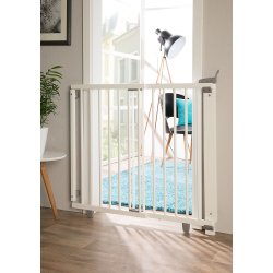 Sikkerhedsgitter - Hvid, 58 x 93 cm