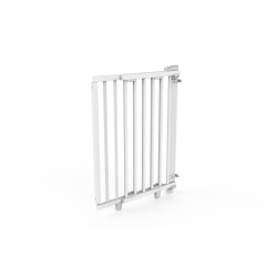 Sikkerhedsgitter - Hvid, 58 x 93 cm