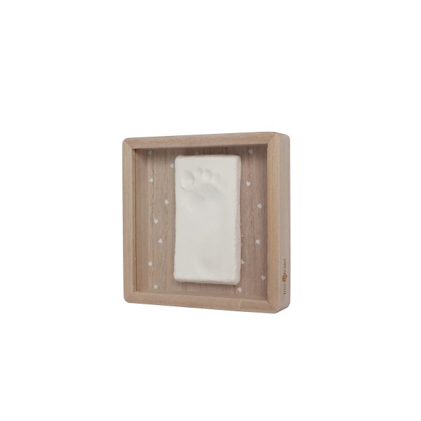 Babyaftryk i Ramme - Sm hjerter