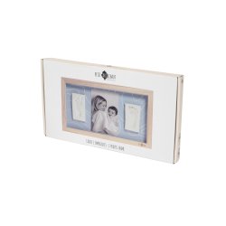 2 x Babyaftryk i Aflang Ramme - Abstrakt