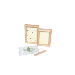 Babyaftryk i Duo Ramme - Sm hjerter