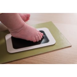 Babyaftryk M. Info - Oliven