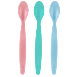 Baby ske med temperatur indikator, 3 stk.  