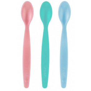 Baby ske med temperatur indikator, 3 stk.  