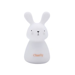 Natlampe Solo - Kanin i Hvid