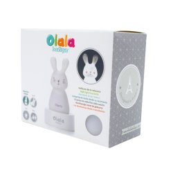 Natlampe Solo - Kanin i Hvid